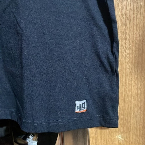 40 Grit Duluth Trading Co Standard Fit XL black short sleeve Tshirt chest pocket - Picture 7 of 10